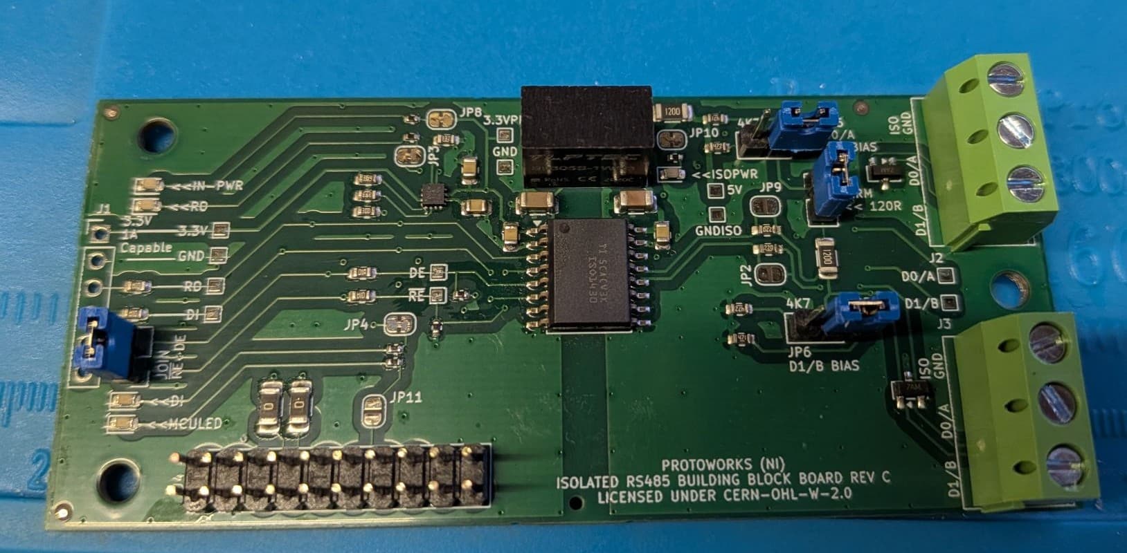 RS485 Isolated Carrier Board